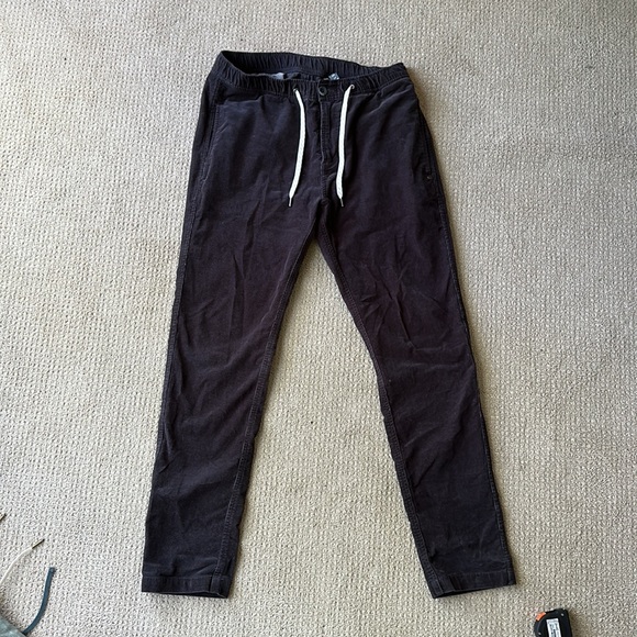 Vuori Optimist Corduroy Pant - Medium, Charcoal - Picture 5 of 6